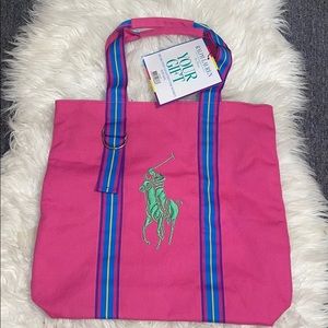 Ralph Lauren big pony collection tote bag